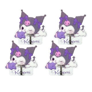 Sanrio 三麗鷗 酷洛米無痕掛勾 SKU3055 98 x 93 x 20mm, 休息時間 紫色, 4個