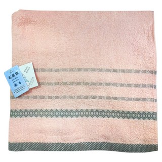 石墨烯浴巾 台灣製 135 x 70cm 233g 棉紗, 粉色, 1條