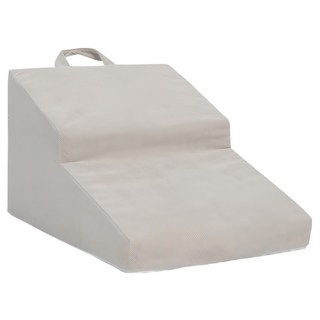 REDPUPPY 狗狗用防滑寵物階梯 2層, 1個, 燕麥米色