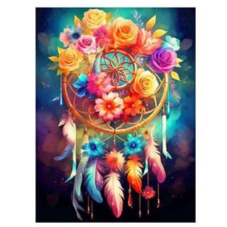 탑피아 알록달록 DIY보석십자수 20 x 30 cm, DAIK-1785, 1개