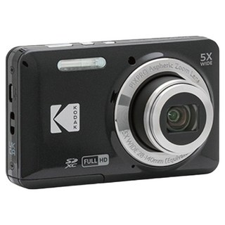 KODAK 柯達 PIXPRO 5倍光學變焦數位相機 黑色, FZ55 FRIENDLY ZOOM