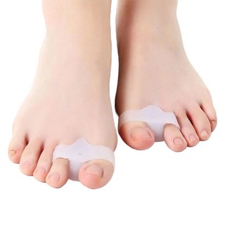 透明矽膠大拇趾分趾環, 2個