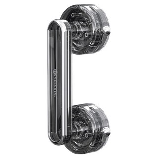 Nrbasket Ontree免打孔浴室家具安全把手, 1個, 透明灰色