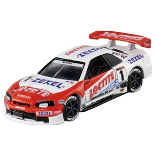 TOMICA Premium Racing Loctite Zexel RC遙控車 GT-R, 1個, 混合色