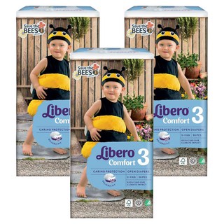 Libero 麗貝樂 搶救蜜蜂黏貼型尿布 第3階段 5~9kg, S, 174片