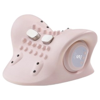 JHT 頸椎熱敷牽引枕 K-1590, 粉色