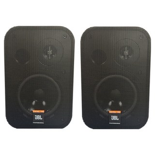 제이비엘 매장용 카페 벽걸이 매장 업소용 스피커 2p + 브라켓 2p 세트, CONTROL 1 PRO, 블랙