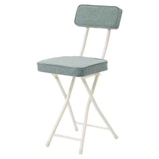 MH家居 折疊靠背方椅, 薄荷色, 1個