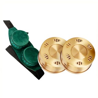 楠陽艾 天鵝絨艾灸罐套裝 雙聯, 1組