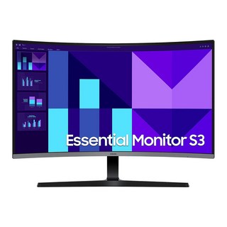 SAMSUNG 三星 FHD S3 曲面電腦螢幕 VA/100Hz/1500R, S32D392GAC, 32吋