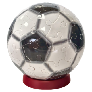 HUNDRED PICTURES 百耘圖 球形拼圖 HP0360007 3吋 直徑7.62mm, 足球, 1盒, 60片