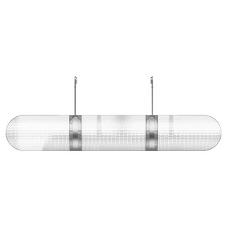wellane 180度調節免打孔免黏貼冷氣擋風板 透明色, 1個, 單一商品