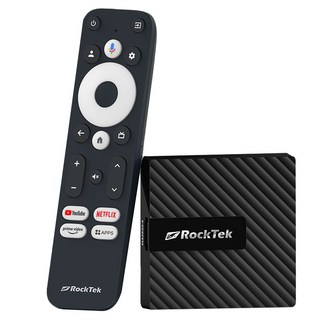 RockTek 雷爵 4K Streaming Dongle 迷你電視盒, 1個, TVDongle