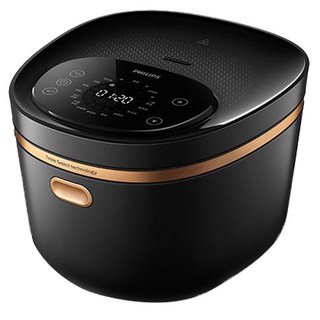 PHILIPS 飛利浦 醒香智選8人份IH電子鍋, 黑色, HD4539