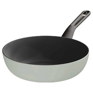 BergHOFF 貝高福 Glints陶瓷塗層單柄不沾鍋炒鍋 BHGL-28W 鼠尾草綠, 1個, 28cm
