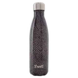 S'well 美國運動時尚不鏽鋼保溫瓶 Stingray 17oz, 黑色白點, 1個