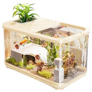 Mimineaqua 水培多功能壓克力魚缸35, 1個, 白色