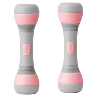 小麥購物 可調式啞鈴 L703 粉色, 2個, 2kg