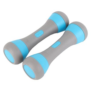 小麥購物 可調式啞鈴 L703 藍色, 2個, 2kg