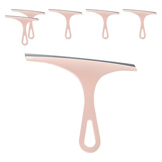 上手家居 玻璃刮水刀6支組, 1組, 北歐粉