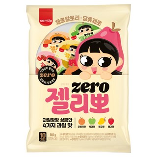 samlip 三立 零卡果凍 10入, 1個, 560g