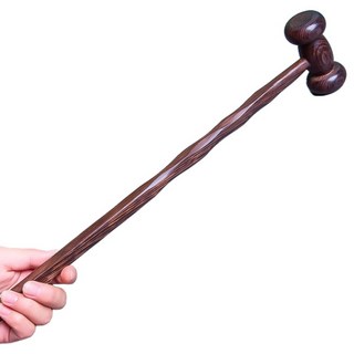 캐롤링 원목 등 마사지 허리북 안마봉, 1개