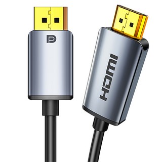 삼지 프리미엄 4K DP to HDMI 케이블, 1개, 1m