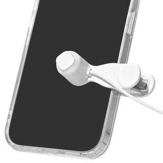 GOOSPERY 手機靜音3段自動點擊器 計程車外送接單自動觸控器, 白色, 1個