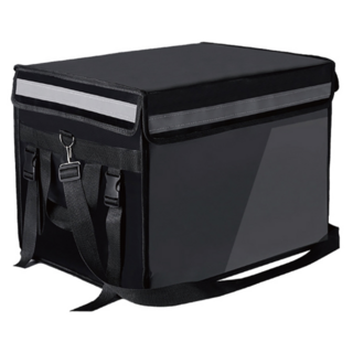小麥購物 外送保溫箱 L731 62L, 黑色, 1個