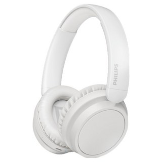 필립스 오버이어 무선 블루투스 헤드폰, 화이트, TAH5209 WT