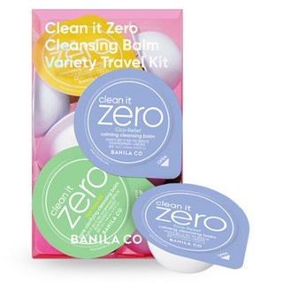 BANILA CO 芭妮蘭 Clean It Zero卸妝膏 綜合旅行組 16入, 1個, 48ml