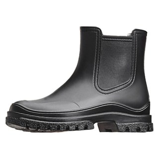 Elsso 女款粉彩色系果凍中筒雨靴