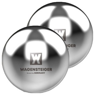 WAGENSTEIGER 不融化304不鏽鋼大冰球, 2個