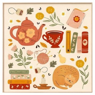 Tradeway 北歐風格溫馨餐廳海報 B款