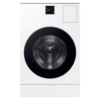삼성전자 Bespoke AI LCD 콤보 세탁기 109.2mm WD80F25CHW 25kg+15kg 방문설치, 화이트
