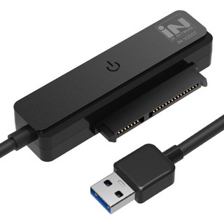 iN NETWORK 支援SSD / HDD SATA轉USB3.0轉換器 6cm IN-325ST, 1個