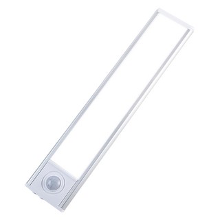 aibo 超薄長效續航三色光LED磁吸式感應燈 20cm, 白色