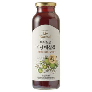 마이노멀 저당 매실청, 550g, 1개