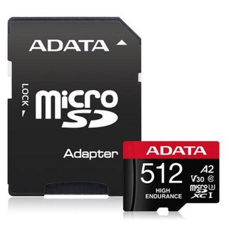 ADATA 威剛 Speed Plus microSDXC UHS-I U3 A2 V30 高耐用記憶卡 附轉卡, 512GB, 1個