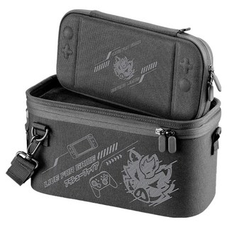 FlashFire 富雷迅 Switch2 組合式全配收納包, 黑色, SF02BK, 1個