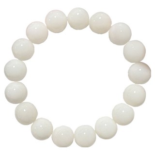 오브엘 漂亮念珠 11~12mm, 1個, 白玉珠