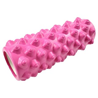 Hataesmall 簡約便攜肩頸按摩器 圓點型 33cm, 玫瑰, 1個