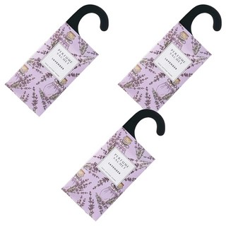 AHOYE 掛片式衣櫃消異味衣物香氛 香氛袋 香氛片 香薰片, 薰衣草, 20g, 3個