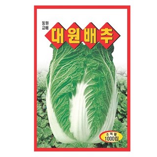 동원농산종묘 대원 배추 씨앗, 1개