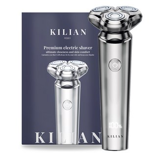 킬리안가전 프리미엄 방수 전기면도기, RS901, 실버