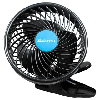 ANBORTEH 安伯特 酷樂渦流循環扇/夾式風扇/車用電風扇 5吋, 黑色, ABT-E083