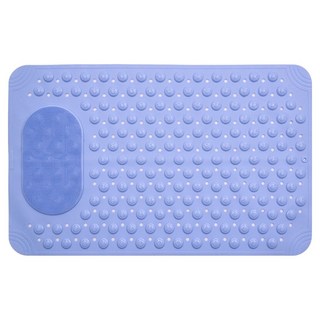 小麥購物 浴室防滑地墊 L563, 1個, 淺藍色
