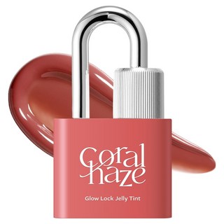 coralhaze 台灣公司貨 鎖水光彩唇釉 4g, 1個, 104 暖棕焦糖