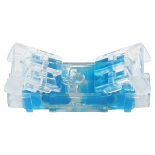 컴스 심선접속자 직젤 메뚜기 접속 단자 투명 젤타입 젤리형 쌍2P 100EA 2C UTP케이블 전화선 랜선 연장 시공 보수 작업 T0080, 1개