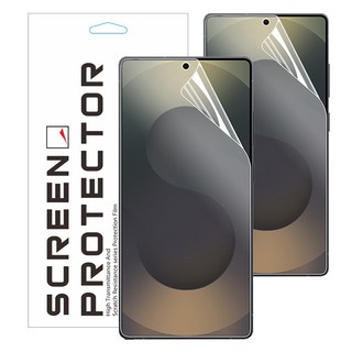 메오르 안티쇼크 지문인식 고선명 액정보호필름 2p 세트, 1세트